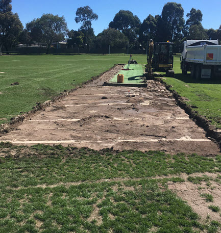instant turf Melbourne grass installation process